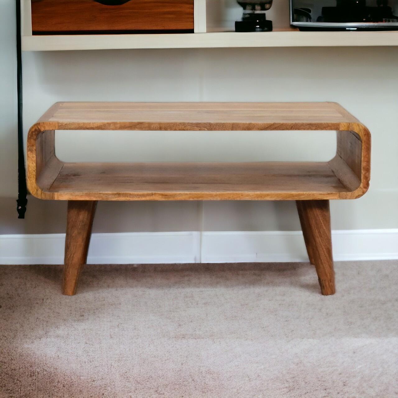 Open oak media unit