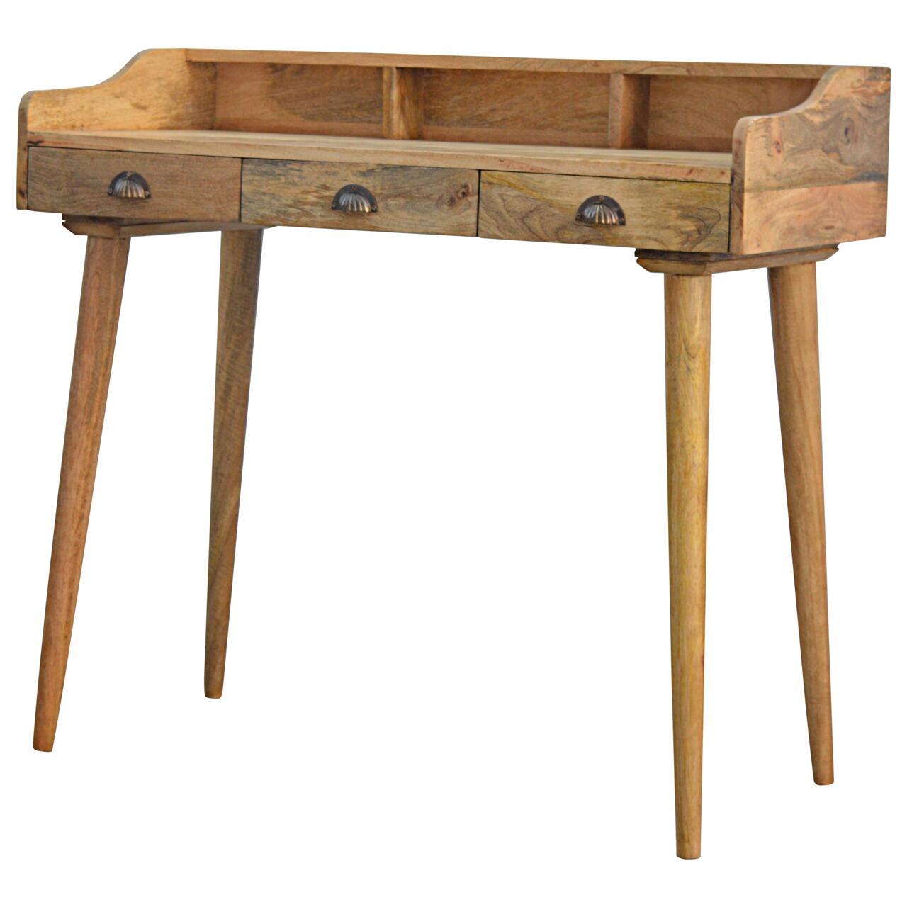 scandi style study desk