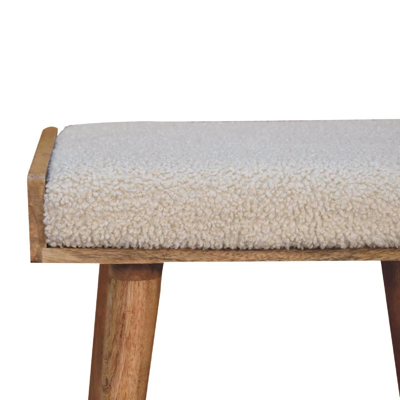 square upholstered footstool