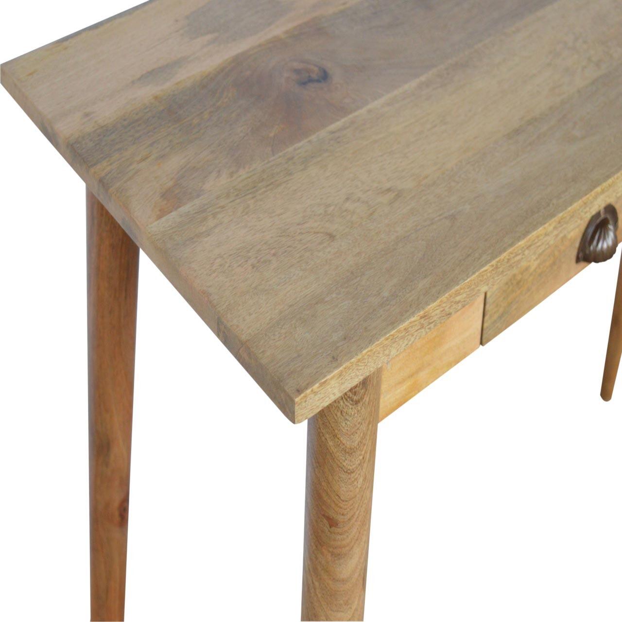 solid wood desk