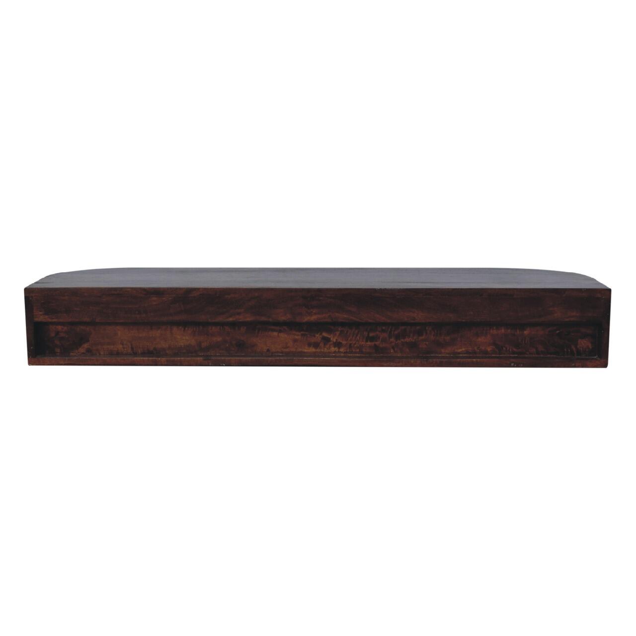 wall mounted console table with drawers