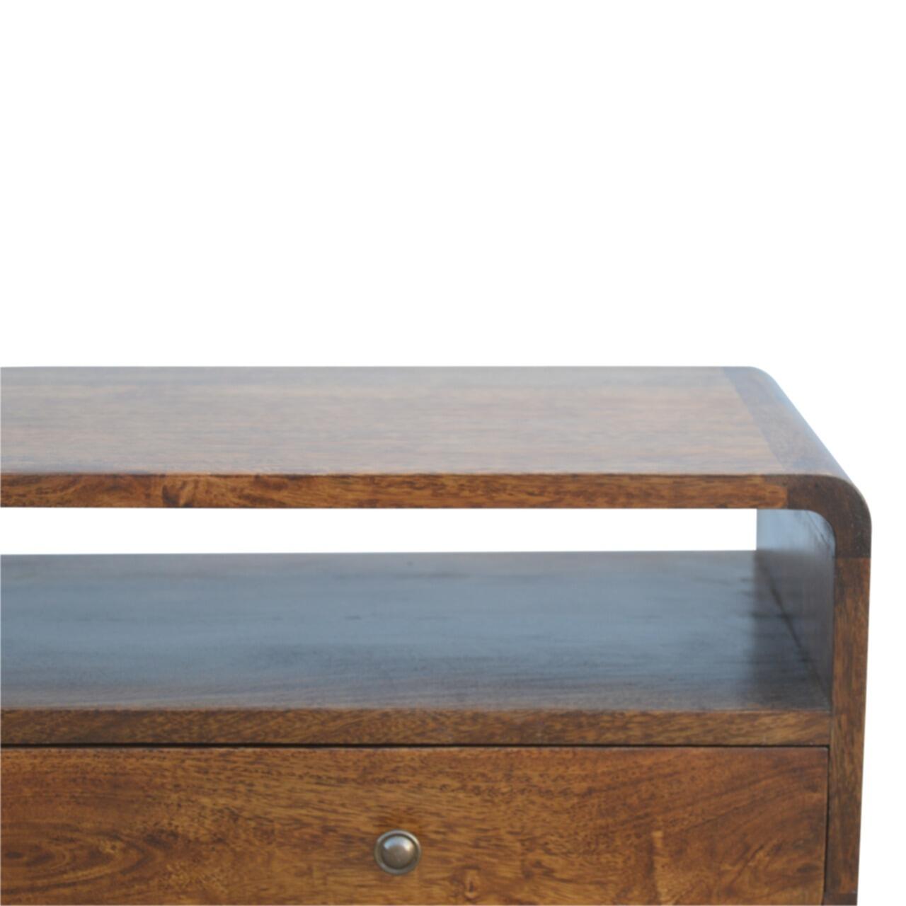 solid wood console table