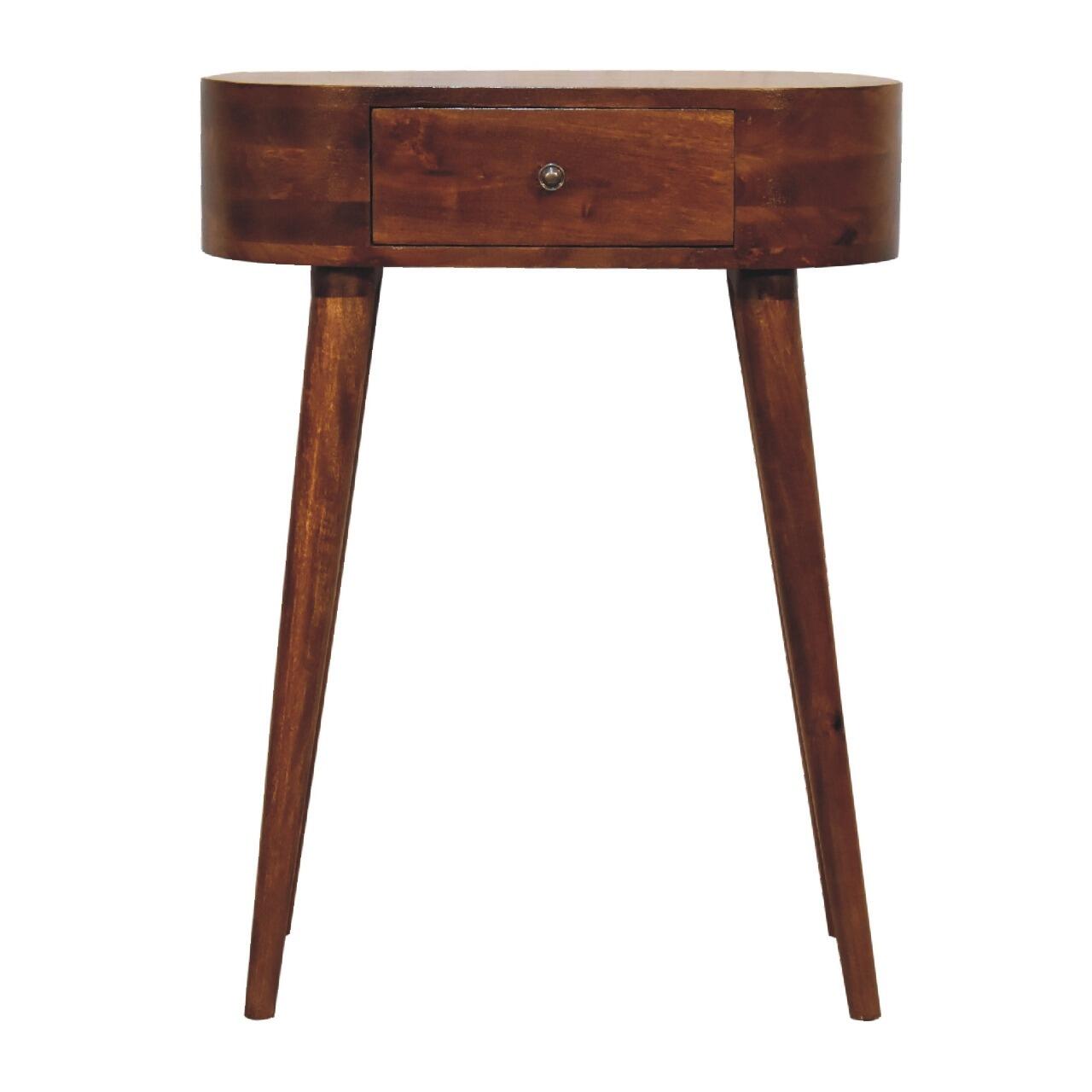 wooden console table