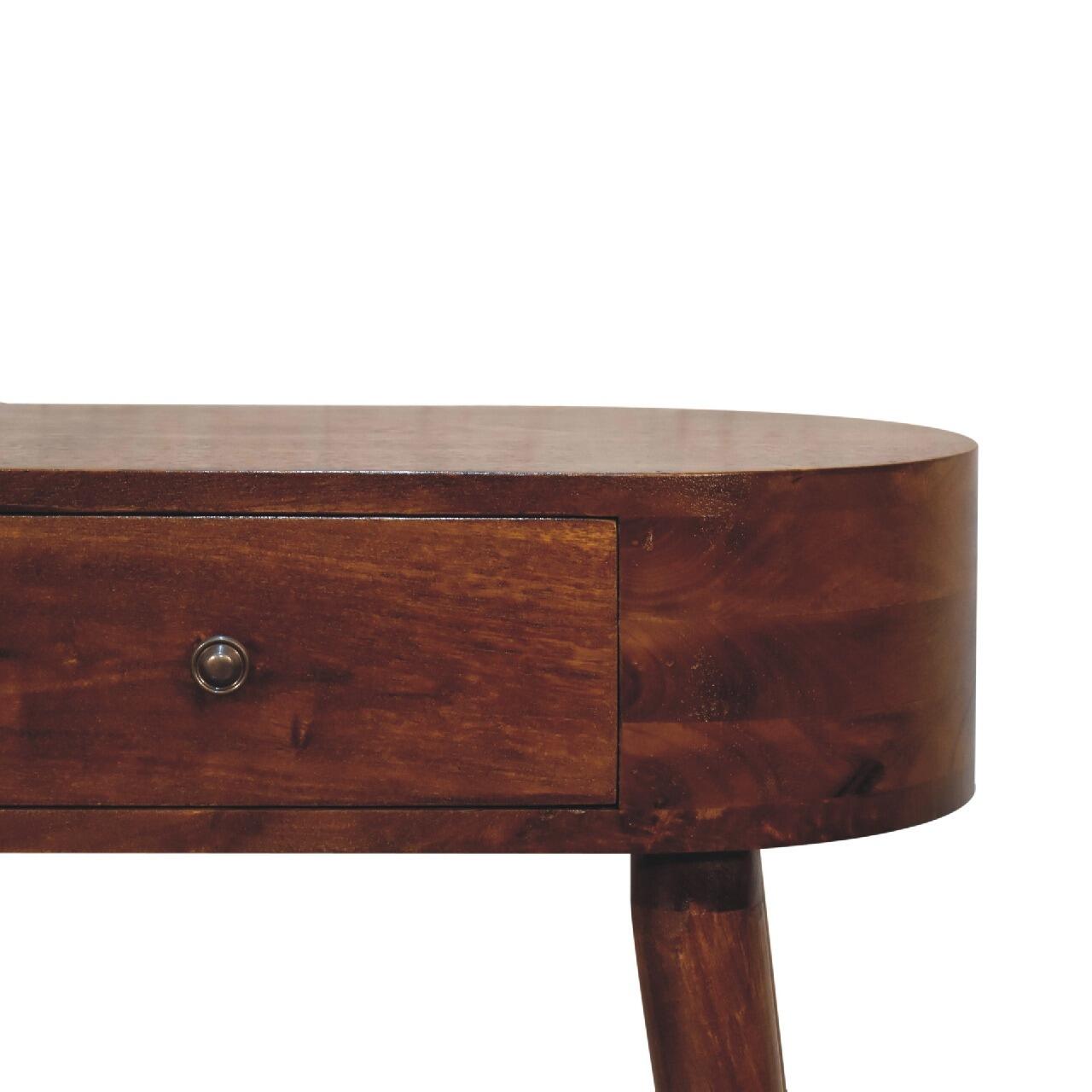 chestnut hallway table