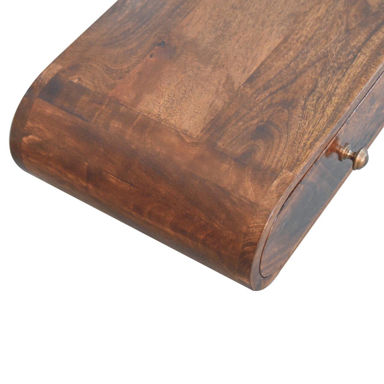 floating rounded drawer unit