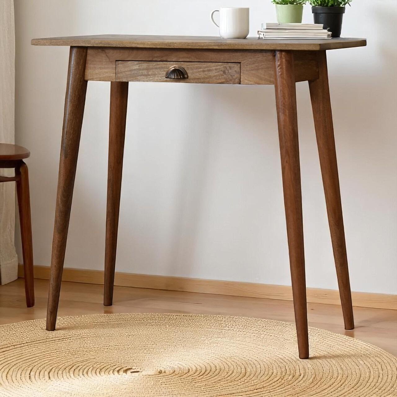 solid oak desk
