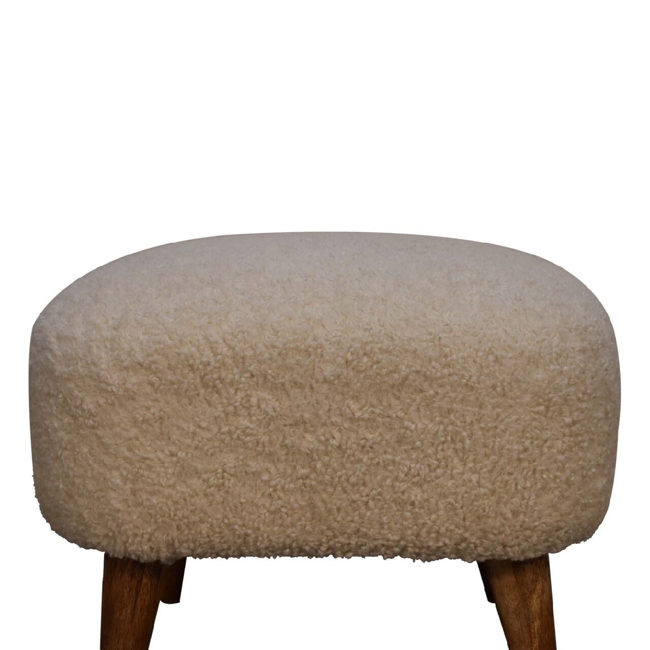 Nordic footstool for dressing table