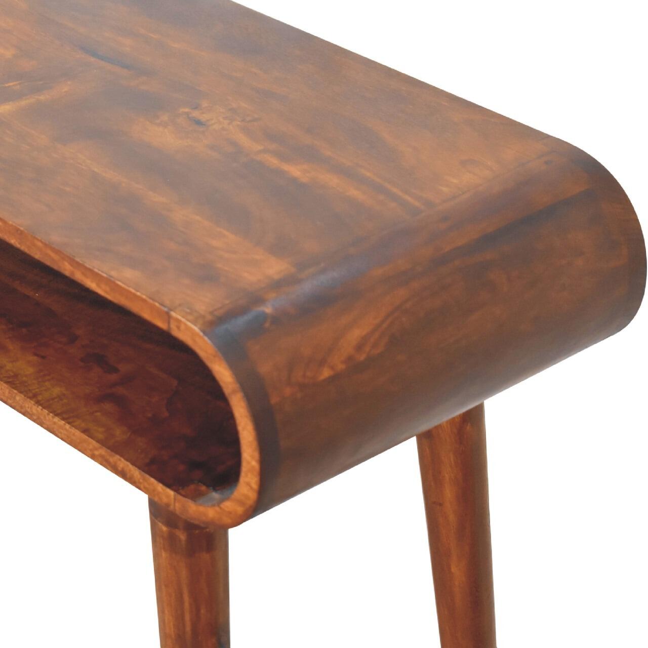 narrow console table