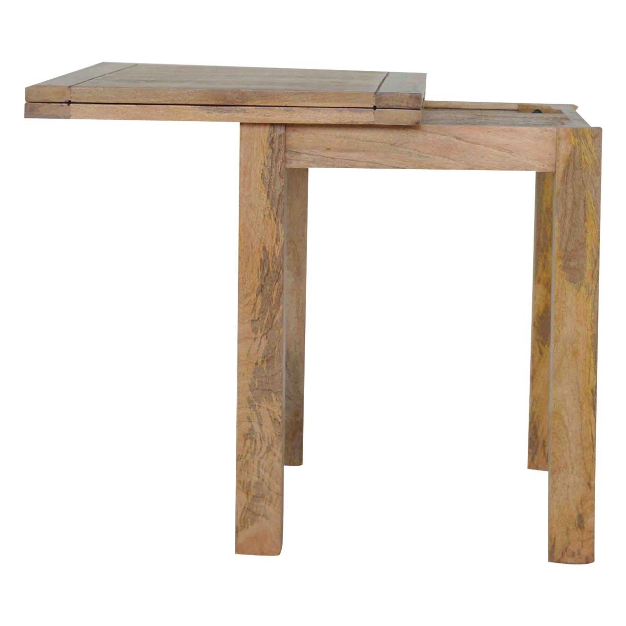 solid mango wood dining table