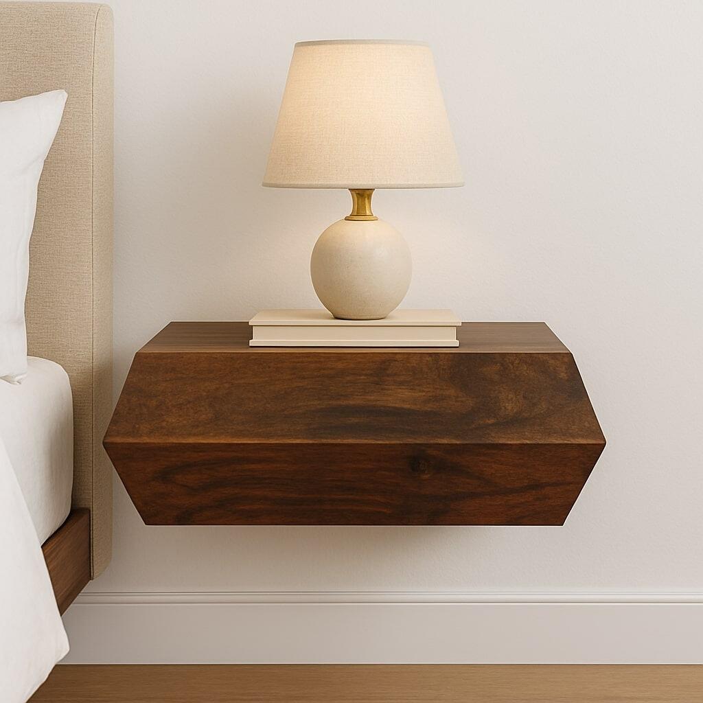 floating bedside table