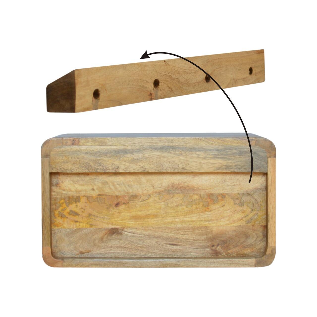 floating bedside drawers