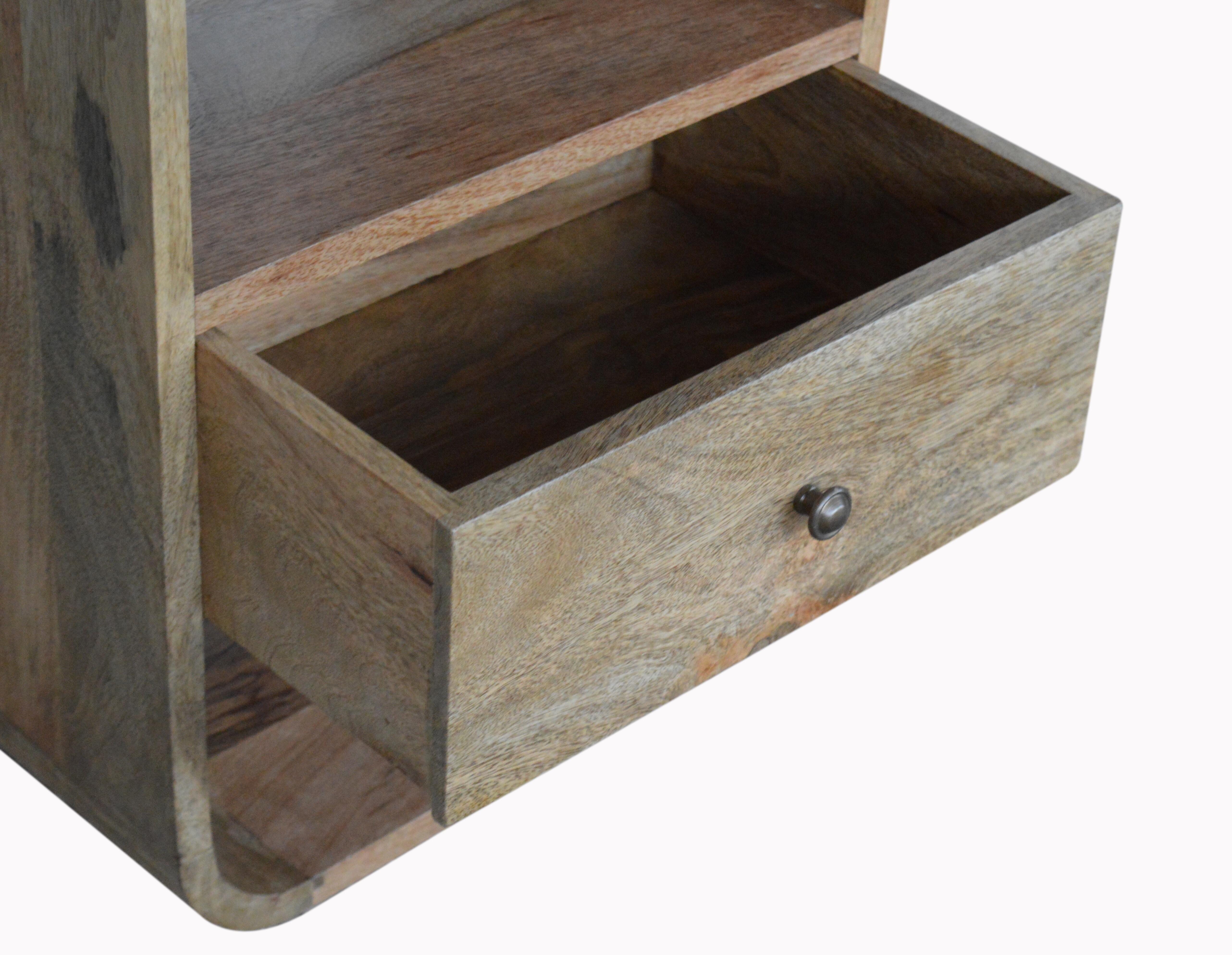 solid wood drawer unit