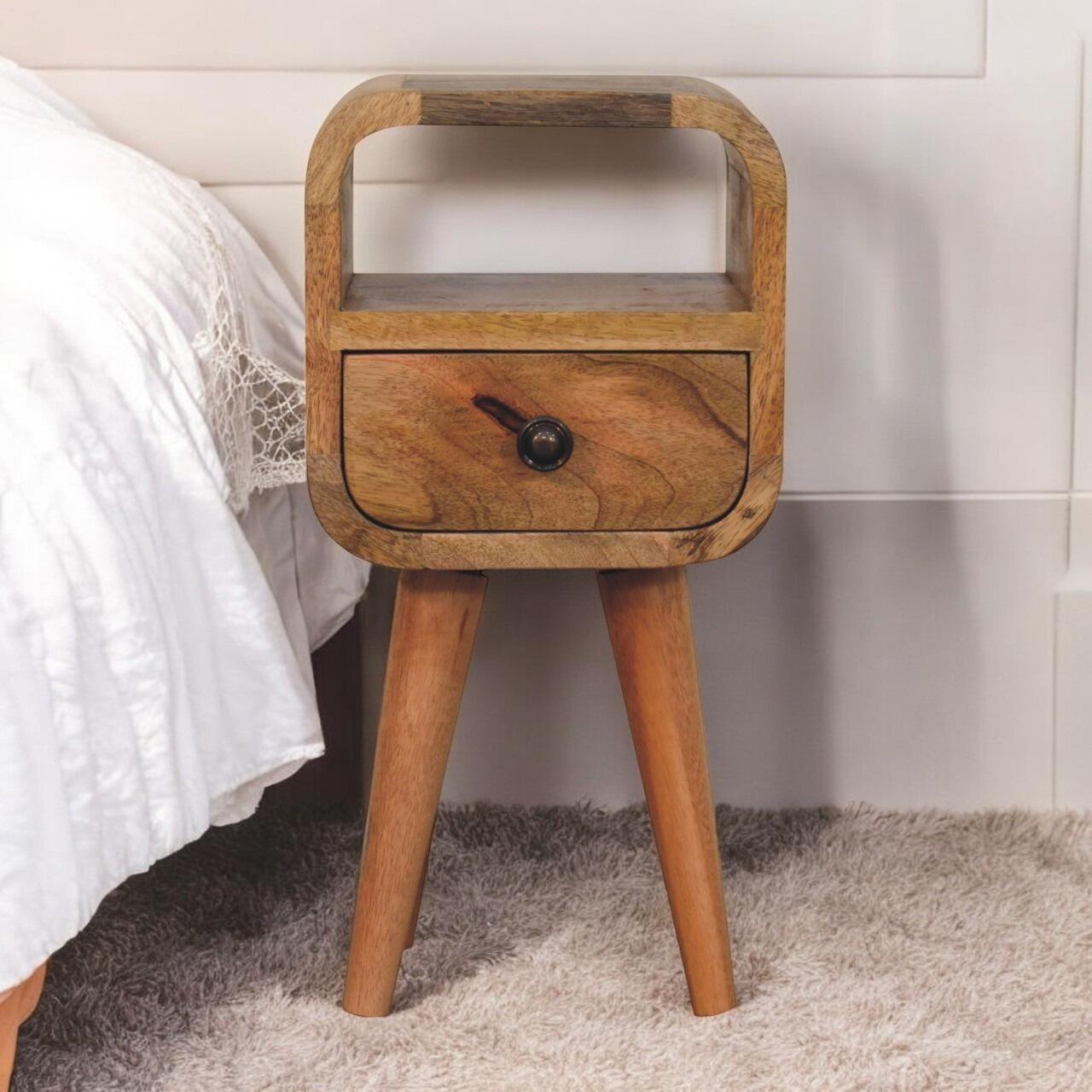Extra mini bedside table