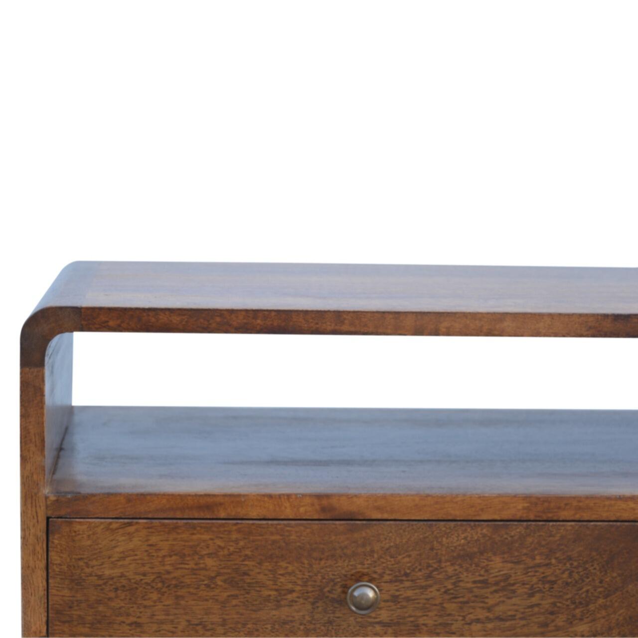 premium media unit with drawers