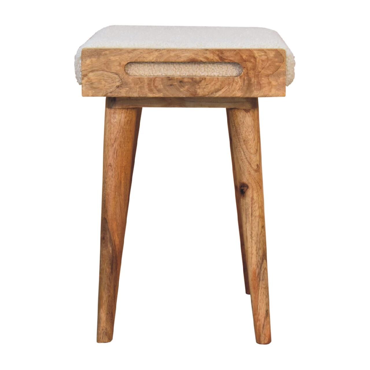 upholstered stool