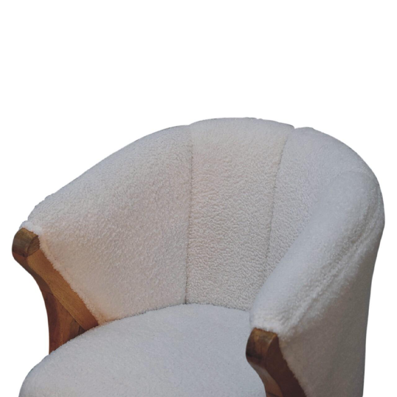 white dressing table chair
