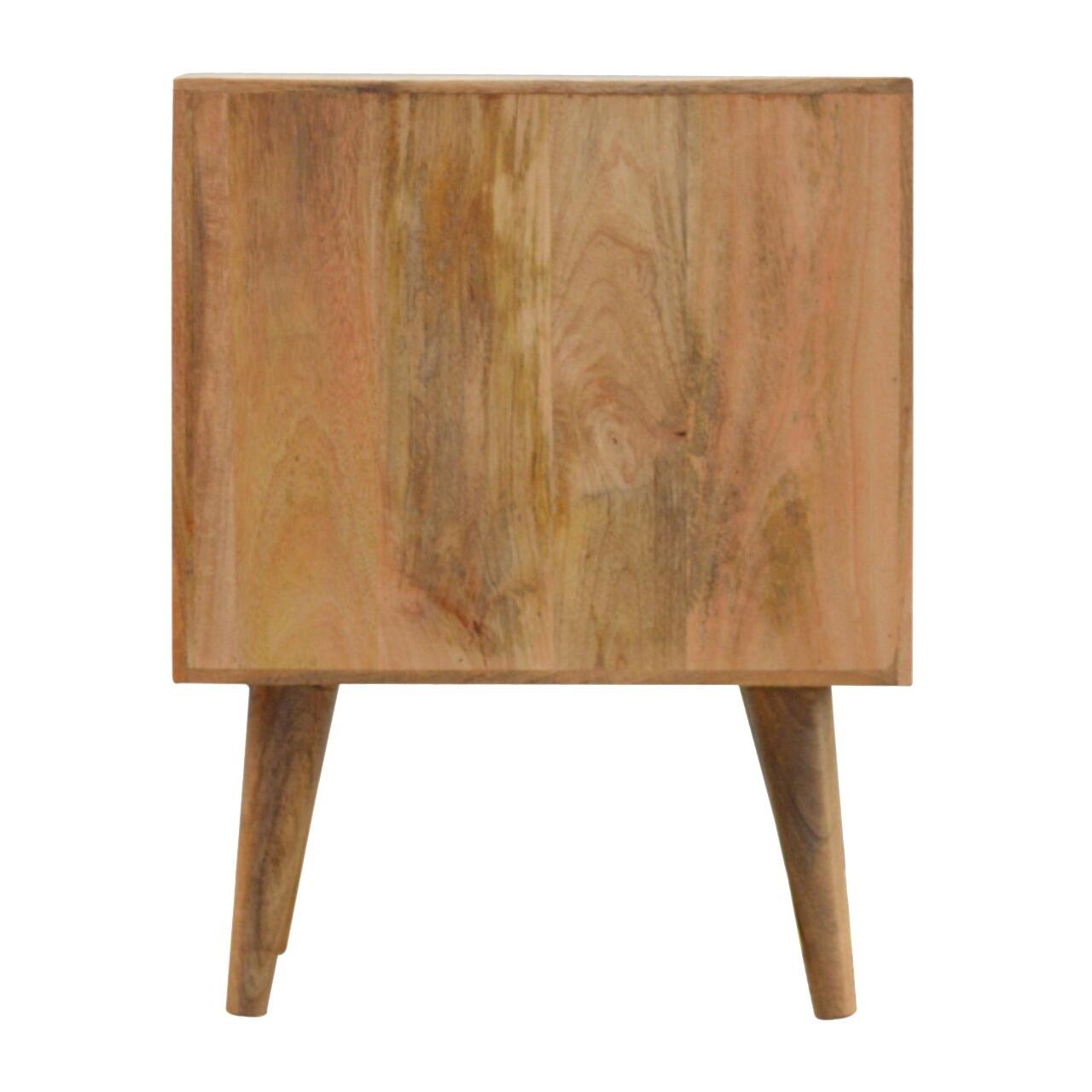 solid wood bedside cabinet