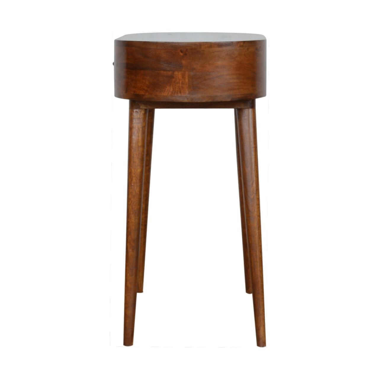 solid wood console table on legs