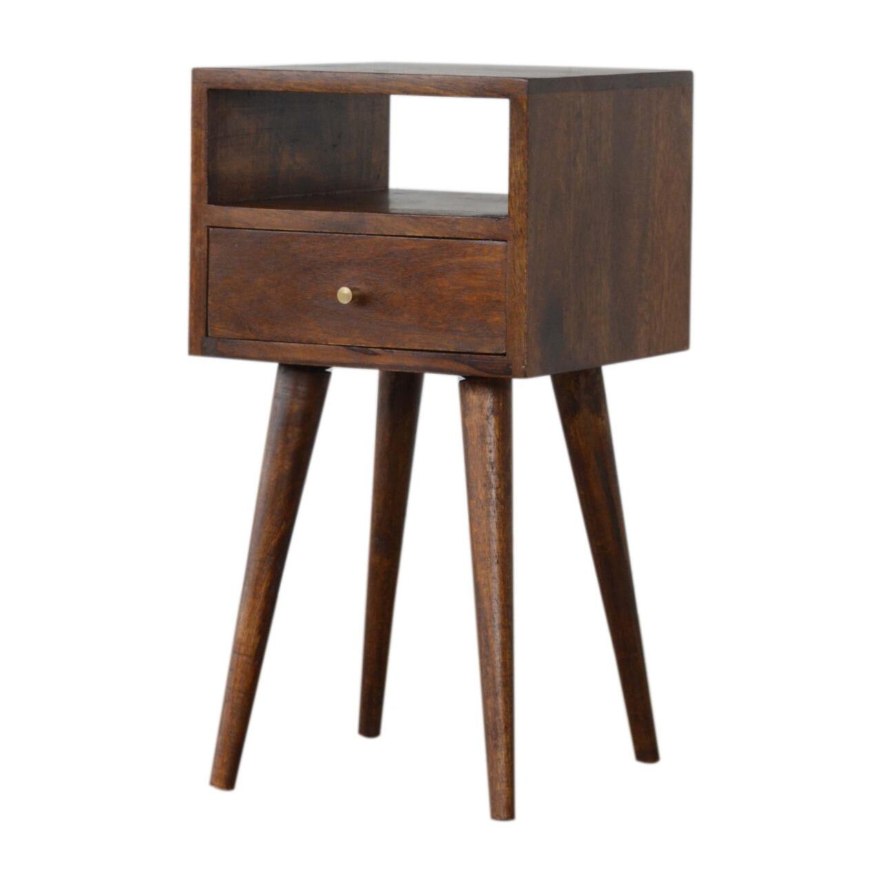 mini chestnut bedside