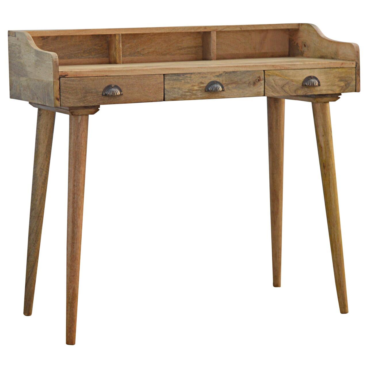 oak home office desk