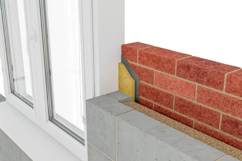 ARC Rockfibre Insulated DPC fire-rated cavity closer