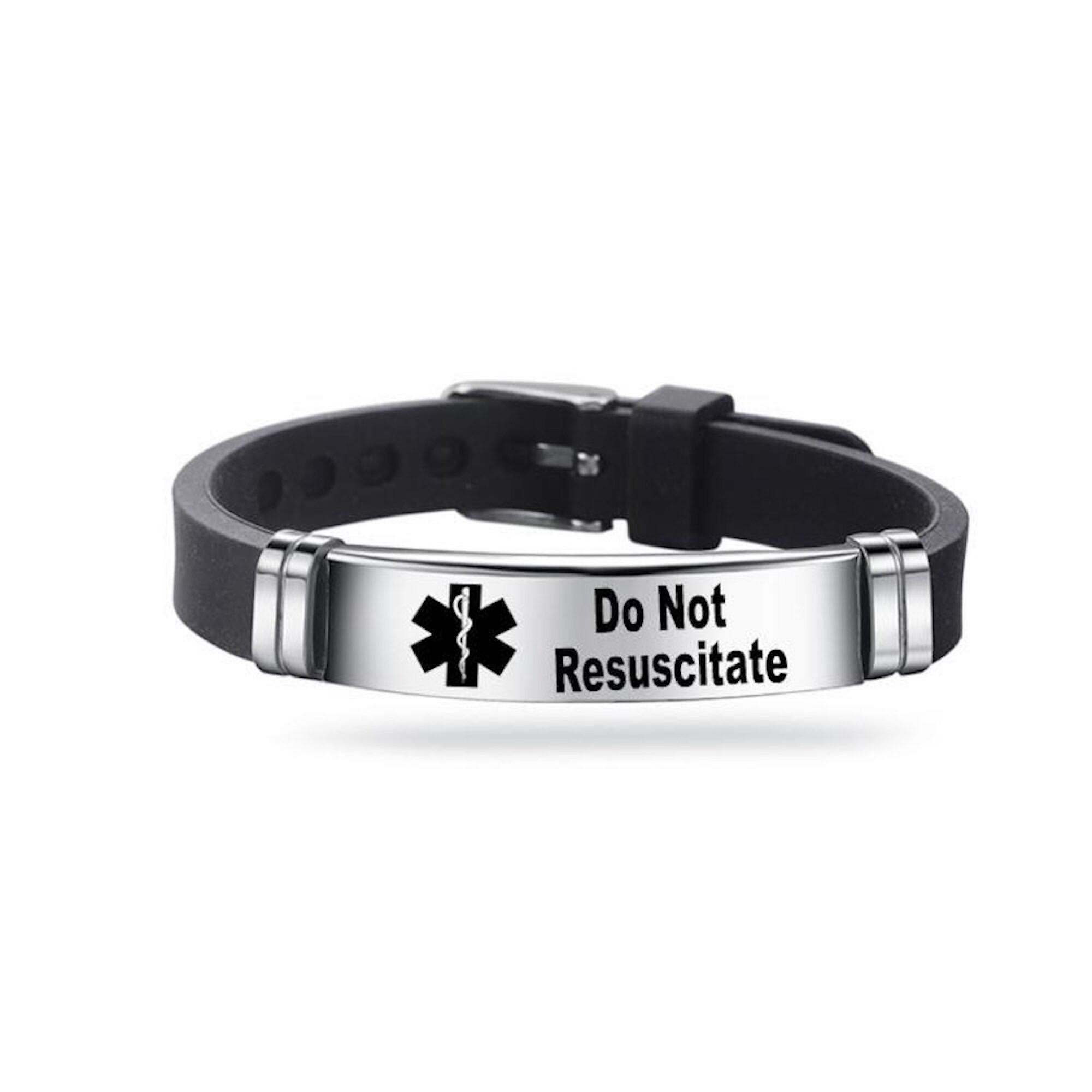 Do Not Resuscitate Adjustable Bracelet