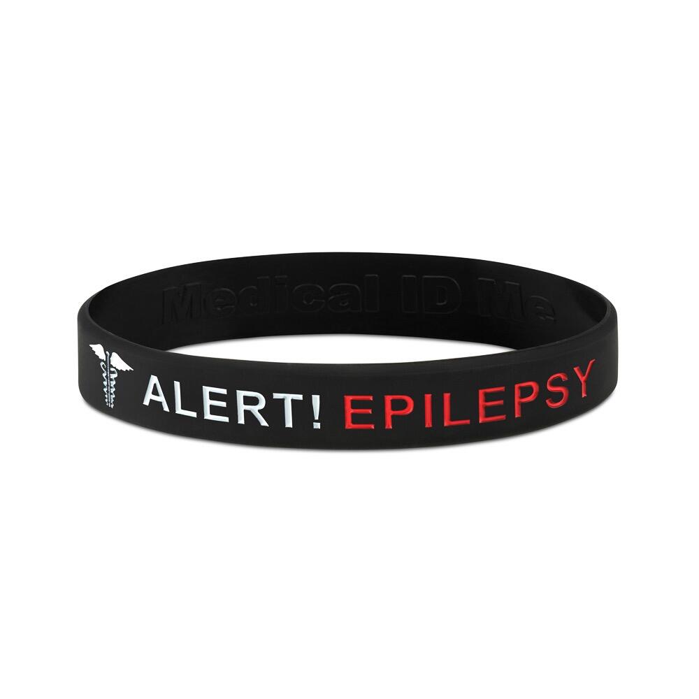black epilepsy bracelet