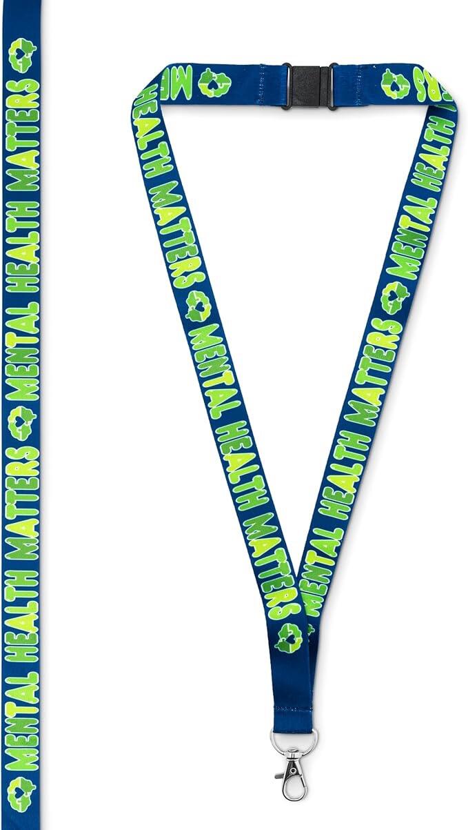 mental health awareness lanyard