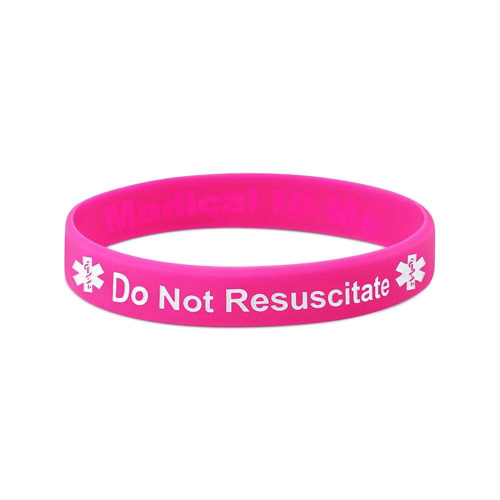 DNR pink women's wristband