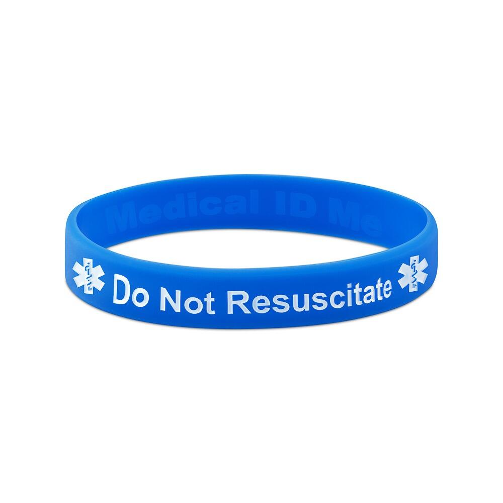 blue DNR mens bracelet