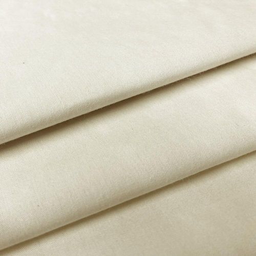 Close-up of cotton cambric fabric folded