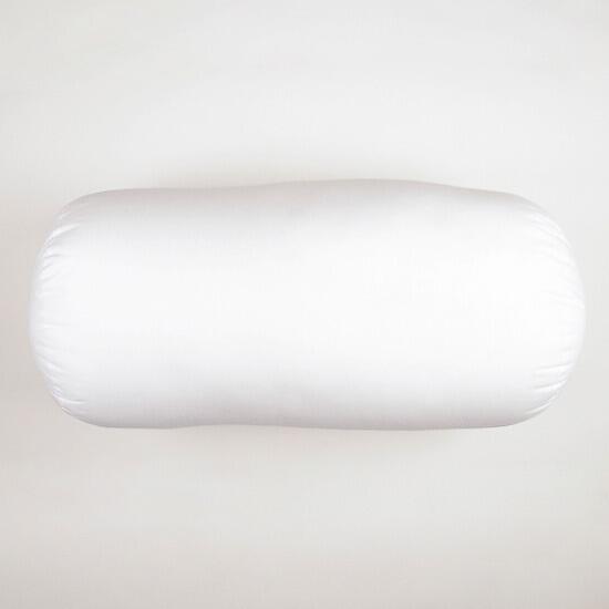 Large white bolster cushion pad