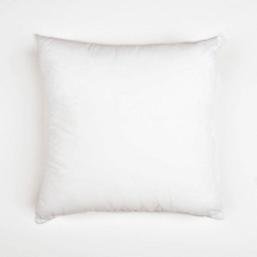 White small square cushion pad