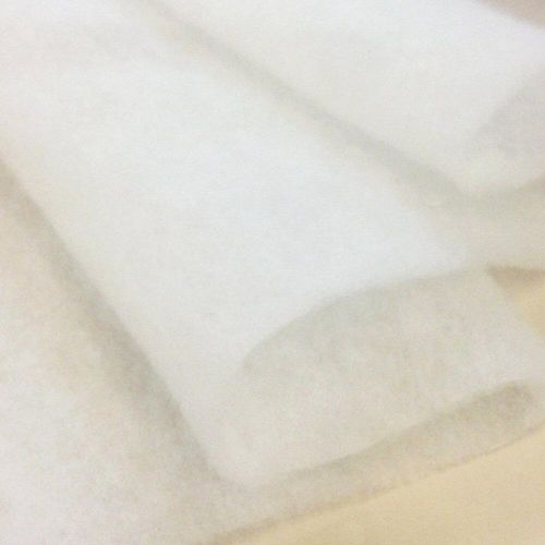 Polyester dacron wadding folded diagonally