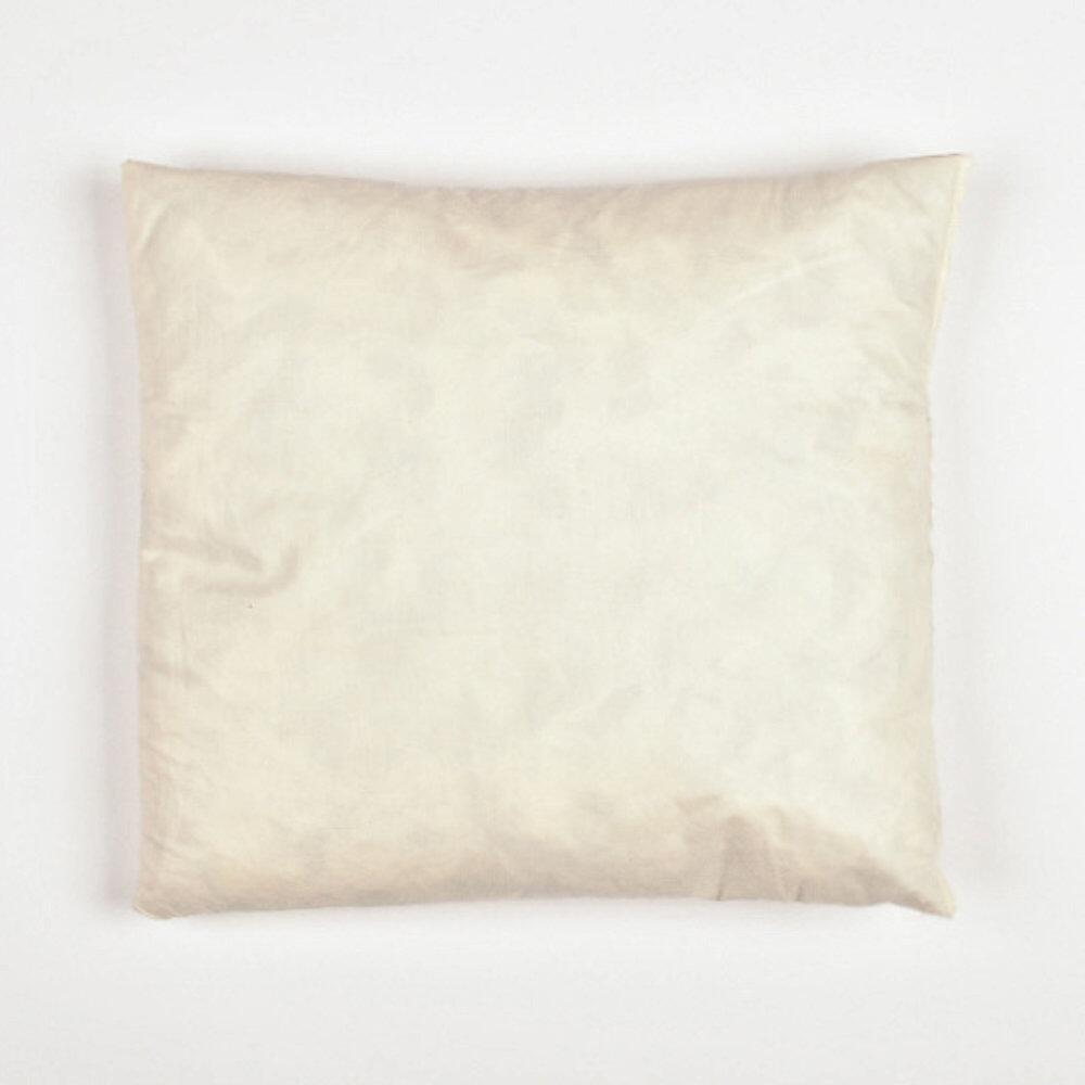 Cream large square cushion insert