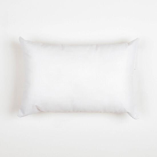 White Small rectangle cushion pad