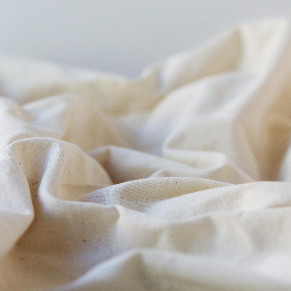 Cotton cambric lining fabric ruffled up