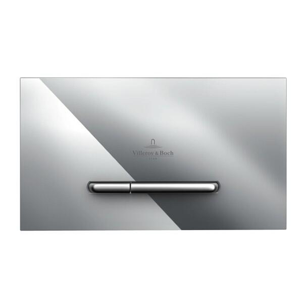 Villeroy & Boch ViConnect E300/300S Dual Flush Plate – Chrome