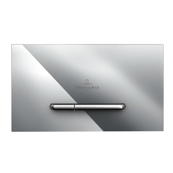 Villeroy & Boch ViConnect E300/300S Dual Flush Plate – Chrome