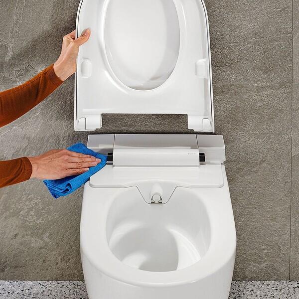 Geberit AquaClean Sela Shower Toilet Set Wall-Hung – Alpine White