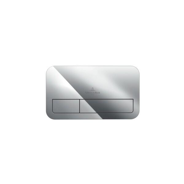 Villeroy & Boch ViConnect E200 Dual Flush Plate – Chrome