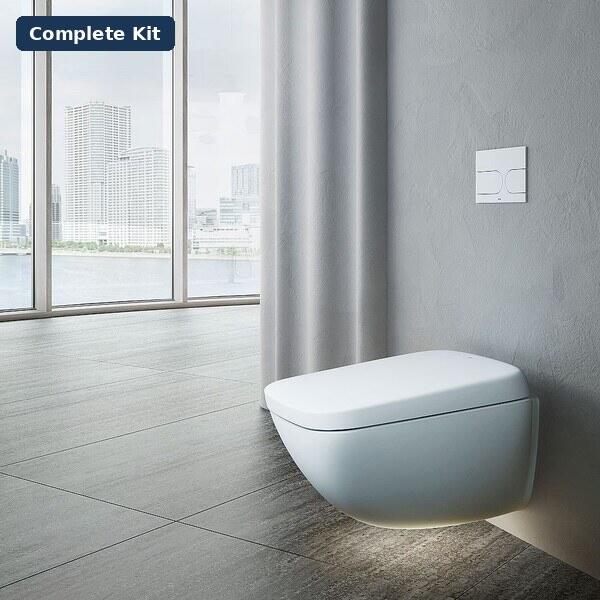 TOTO NEOREST WX1 Complete Installation Kit (Matte White)