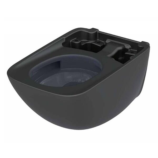 TOTO NEOREST WX1 wall-hung pan – Matte Black – for WASHLET TCF95580GEU#MBL