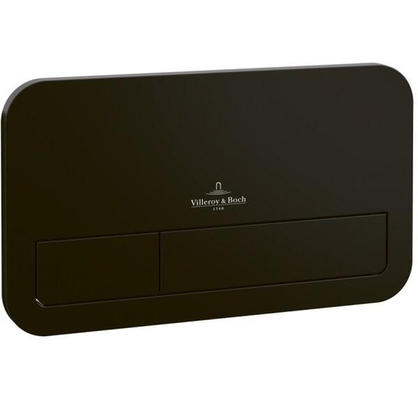 Villeroy & Boch ViConnect E200 Dual Flush Plate – Matt Black
