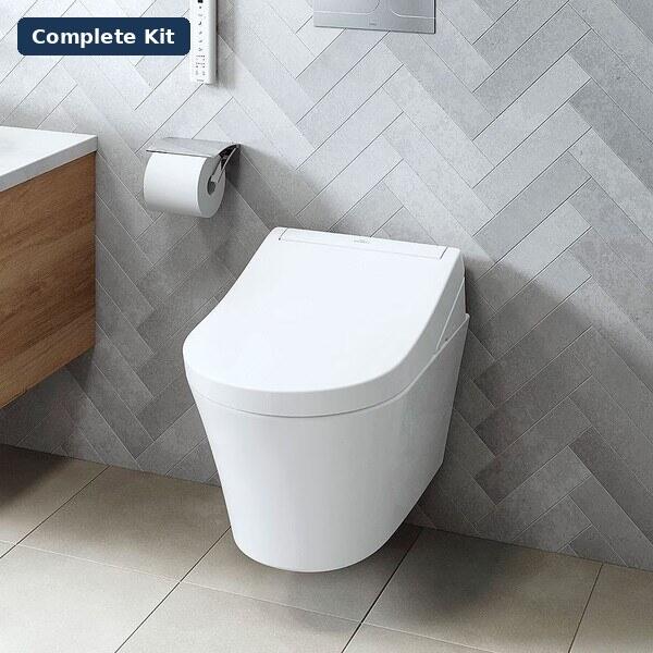 TOTO WASHLET RG Complete Installation Kit – Gloss White
