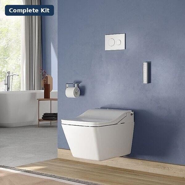 TOTO WASHLET SW Complete Installation Kit – Gloss White