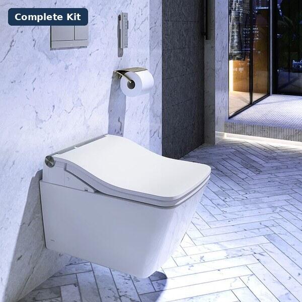 TOTO WASHLET SW Auto Flush Complete Installation Kit – Gloss White