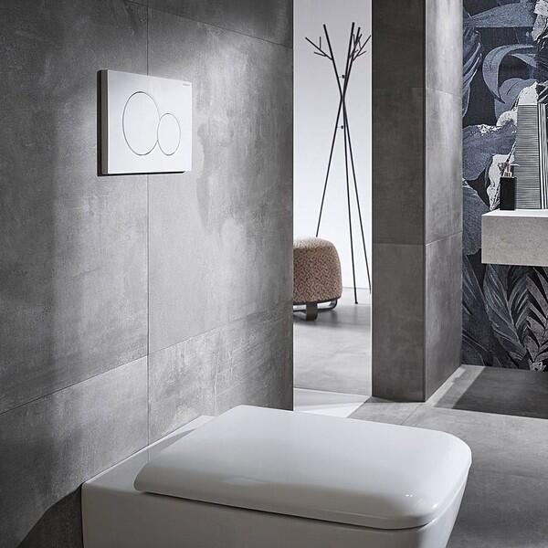 Geberit Sigma01 Dual Flush Plate – Alpine White