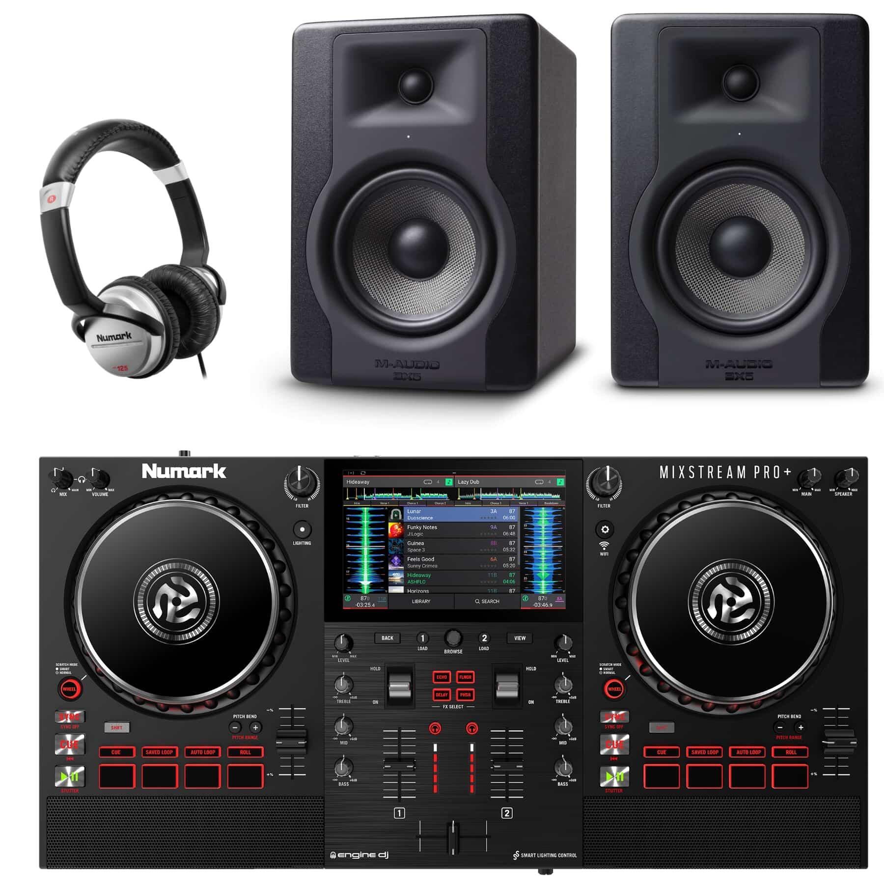 Numark Mixstream Pro + & BX5 D3 Bundle