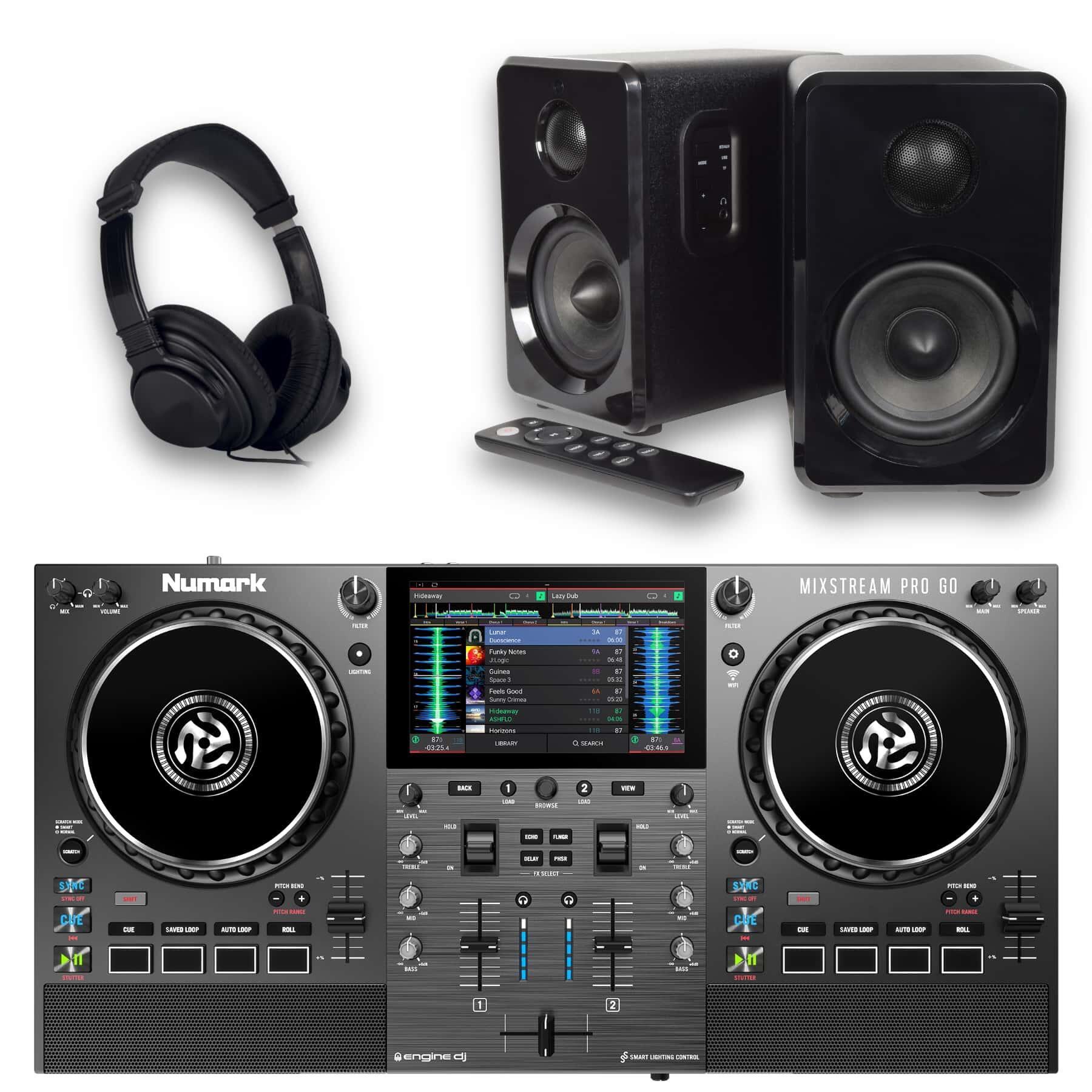 Numark Mixstream Pro Go & AV:Link Bundle